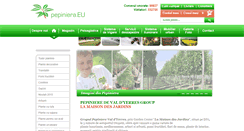 Desktop Screenshot of pepiniera.eu